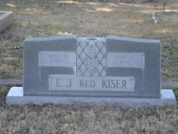 Ernest Julian Kiser "Red"