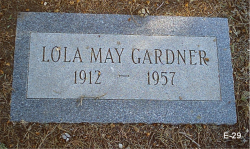 Lola May Sims Day Gardner
