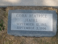 Cora Beatrice Haire
