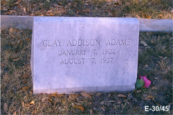 Clay Addison Adams