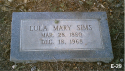 Lula Mary Sims
