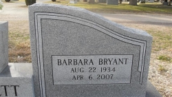 Barbara Bryant Burnett