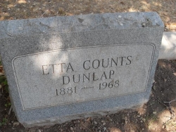 Etta Counts Dunpal