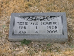 Tessie Kyle Broadfoot