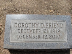 Dorothy Drake Friend