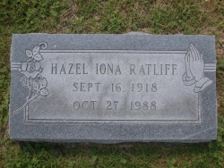 Hazel Iona Ratliff