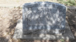 Winnie B. Barrows Cook