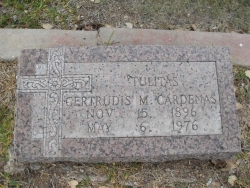 "Tulitas" Gertrudis M. Cardenas