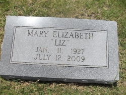 Mary Elizabeth (Liz) Gray Williams