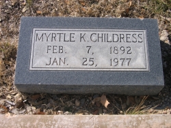 Myrtle Kincaid Childress