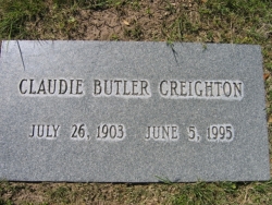 Claudie Butler Creighton