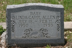 Linda Carol (Baby) Allen
