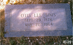 Otis Lee Sims