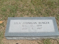 Lela Johnigan Bunger