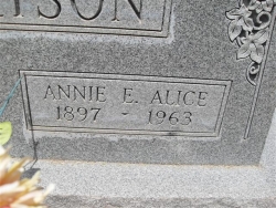 Annie E. Alive Robertson
