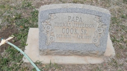 Thomas Jefferson Cook Sr.