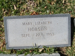 Mary Lizabeth Hobson