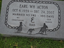 Earl Wm. Acton
