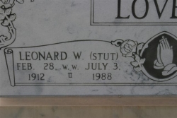 Leonard W. (Stut) Lovell