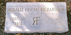 Rosalie Friend Richardson