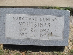 Mary Jane Dunlap Voutsinas